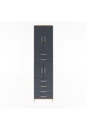 Arges Dolap 4 Raflı 6 Çekmeceli 4 Kapaklı 60x30x243 - S32M097V8A