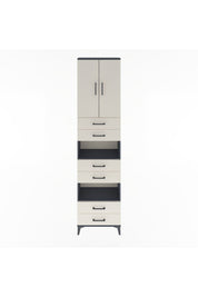 Arges Dolap 5 Raflı 6 Çekmeceli 2 Kapaklı 60x30x243 - S32M098V4A