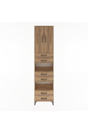 Arges Dolap 5 Raflı 6 Çekmeceli 2 Kapaklı 60x30x243 - S32M098V9A