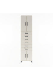Arges Dolap 3 Raflı 6 Çekmeceli 4 Kapaklı 60x30x243 - S32M099V1A