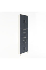 Arges Dolap 3 Raflı 6 Çekmeceli 4 Kapaklı 60x30x243 - S32M099V2A