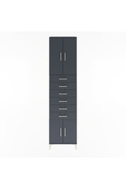 Arges Dolap 3 Raflı 6 Çekmeceli 4 Kapaklı 60x30x243 - S32M099V5A