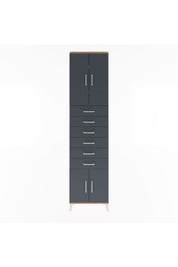 Arges Dolap 3 Raflı 6 Çekmeceli 4 Kapaklı 60x30x243 - S32M099V8A