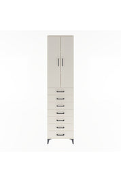 Arges Dolap 3 Raflı 7 Çekmeceli 2 Kapaklı 60x30x243 - S32M100V1A