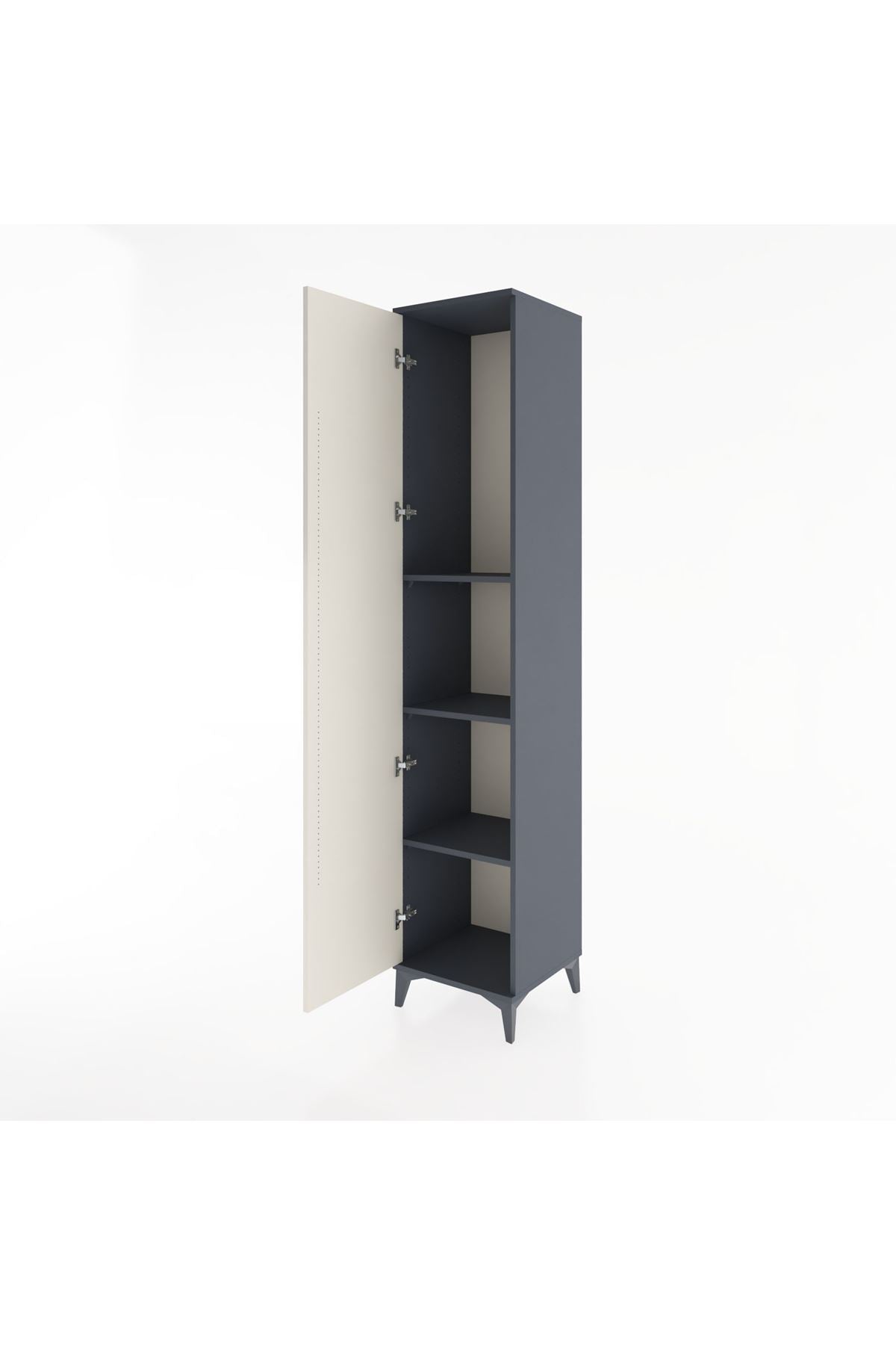 Hyperion Dolap 3 Raflı Tek Kapaklı 44x44x221 - S61M001V4B