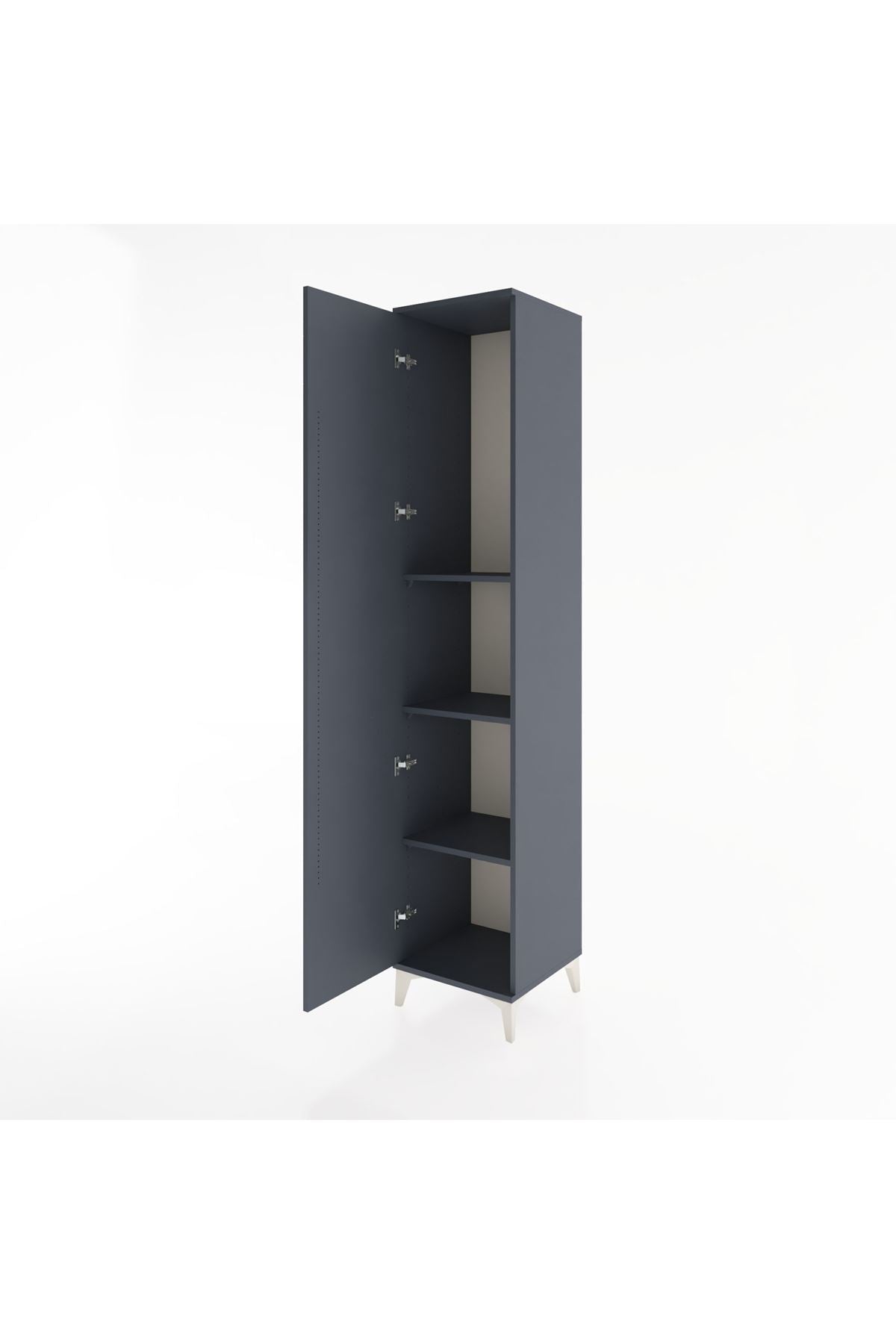 Hyperion Dolap 3 Raflı Tek Kapaklı 44x44x221 - S61M001V5B