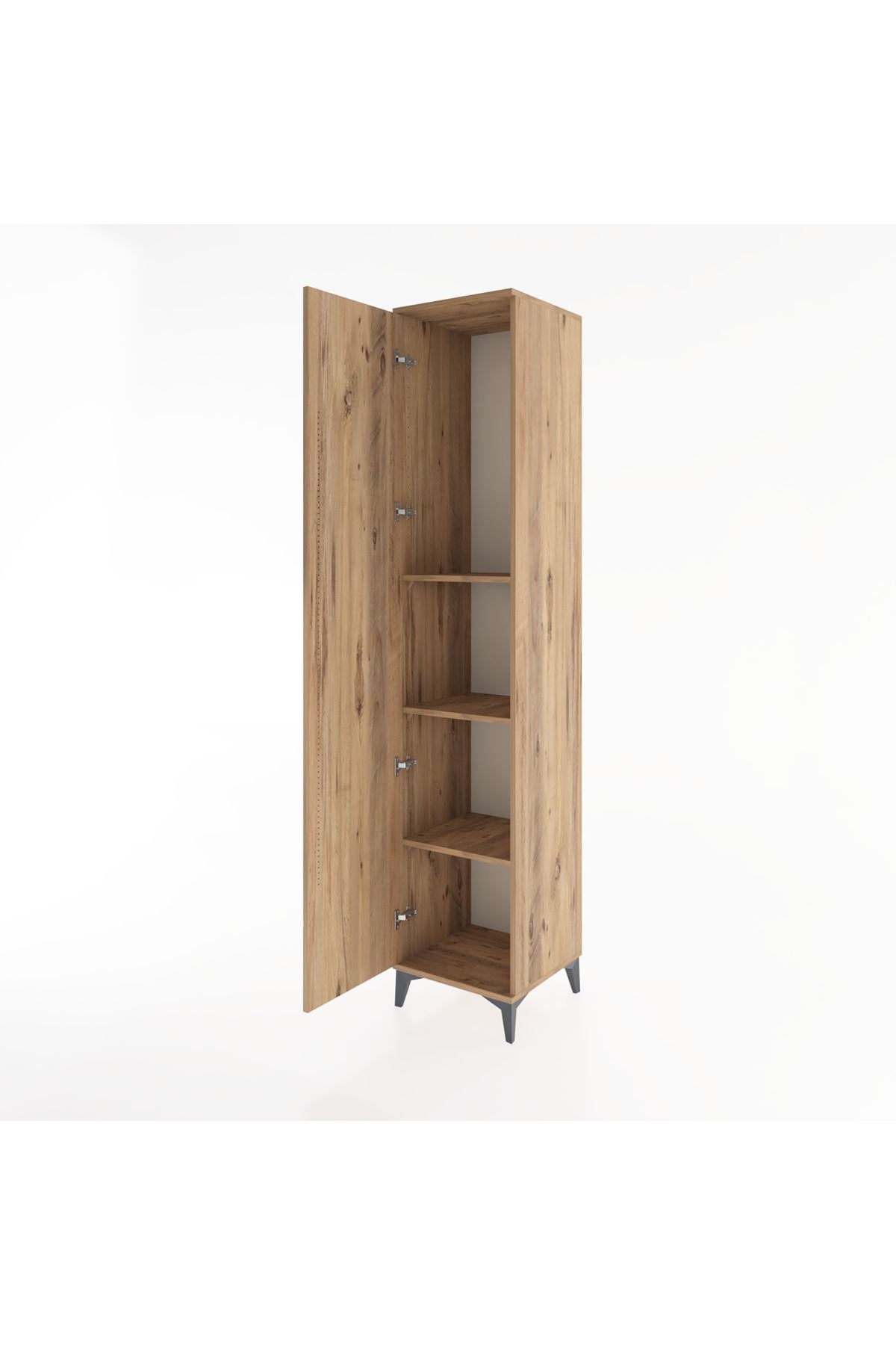 Hyperion Dolap 3 Raflı Tek Kapaklı 44x44x221 - S61M001V9B