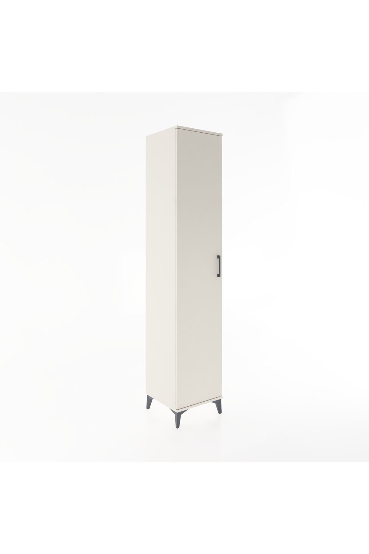 Hyperion Dolap 2 Raflı Tek Kapaklı Tek Askılı 44x44x221 - S61M002V1B