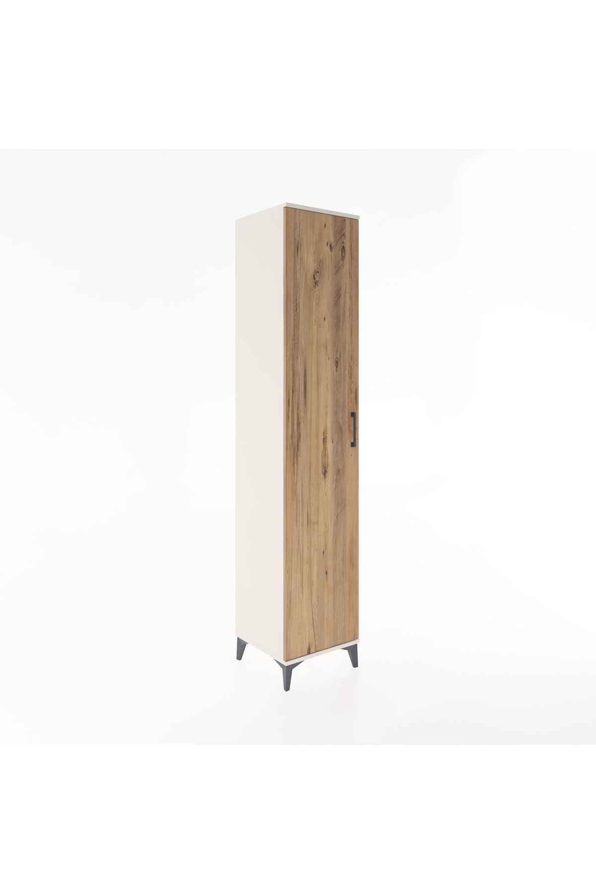 Hyperion Dolap 2 Raflı Tek Kapaklı Tek Askılı 44x44x221 - S61M002V3B