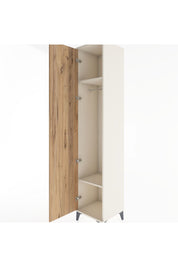 Hyperion Dolap 2 Raflı Tek Kapaklı Tek Askılı 44x44x221 - S61M002V3B