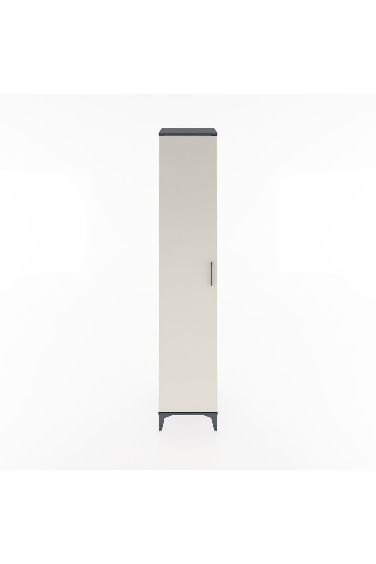 Hyperion Dolap 2 Raflı Tek Kapaklı Tek Askılı 44x44x221 - S61M002V4B