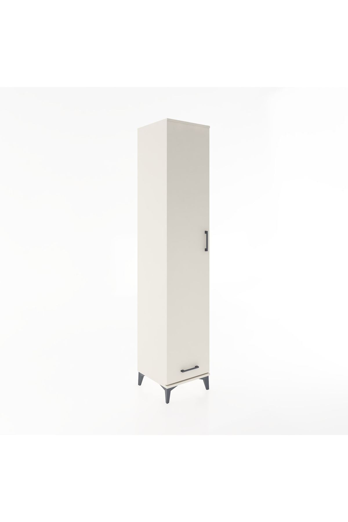 Hyperion Dolap 3 Raflı Tek Çekmeceli Tek Askılı 44x44x221 - S61M003V1B