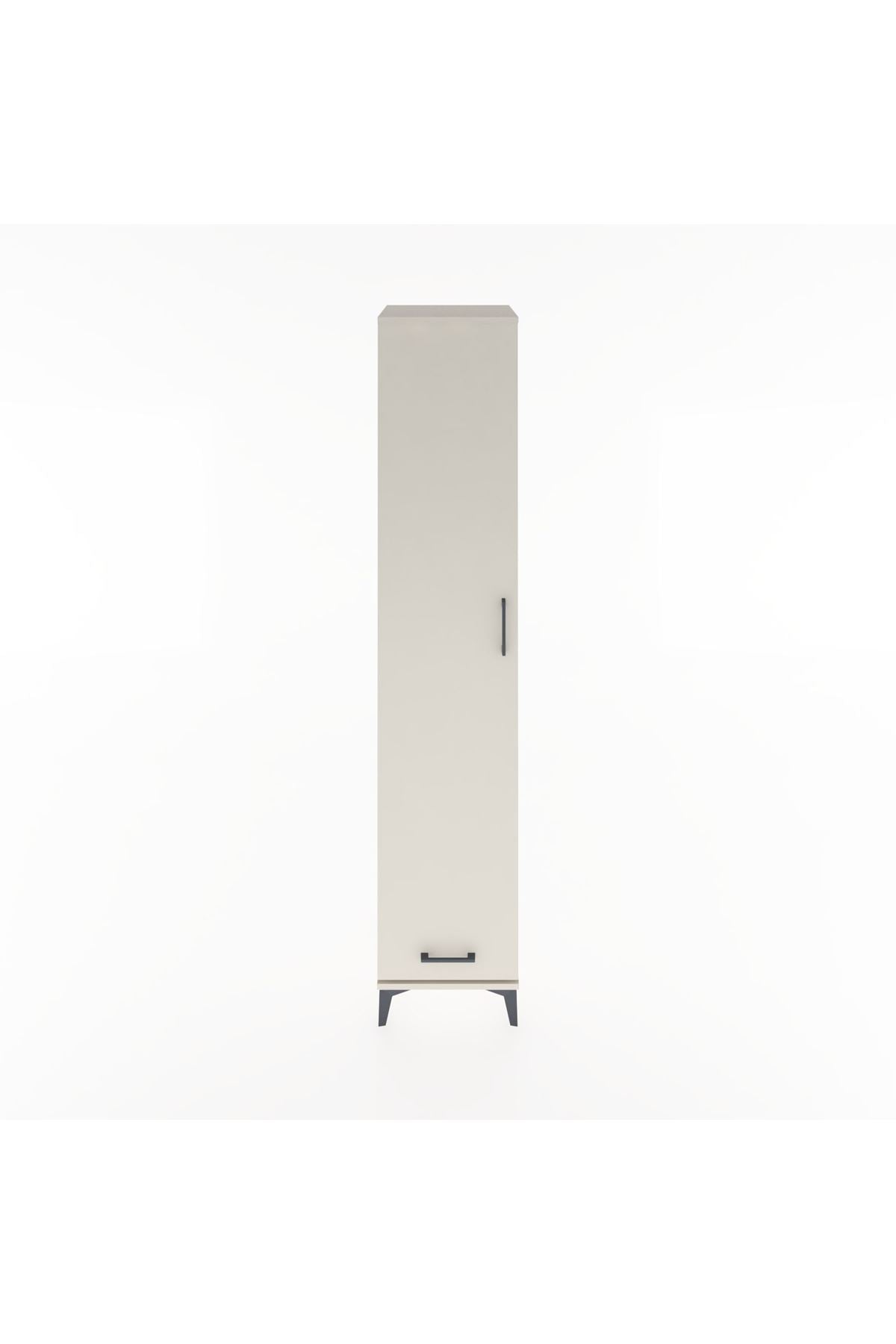 Hyperion Dolap 3 Raflı Tek Çekmeceli Tek Askılı 44x44x221 - S61M003V1B