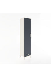 Hyperion Dolap 3 Raflı Tek Çekmeceli Tek Askılı 44x44x221 - S61M003V2B