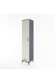Hyperion Dolap 3 Raflı Tek Çekmeceli Tek Askılı 44x44x221 - S61M003V4B