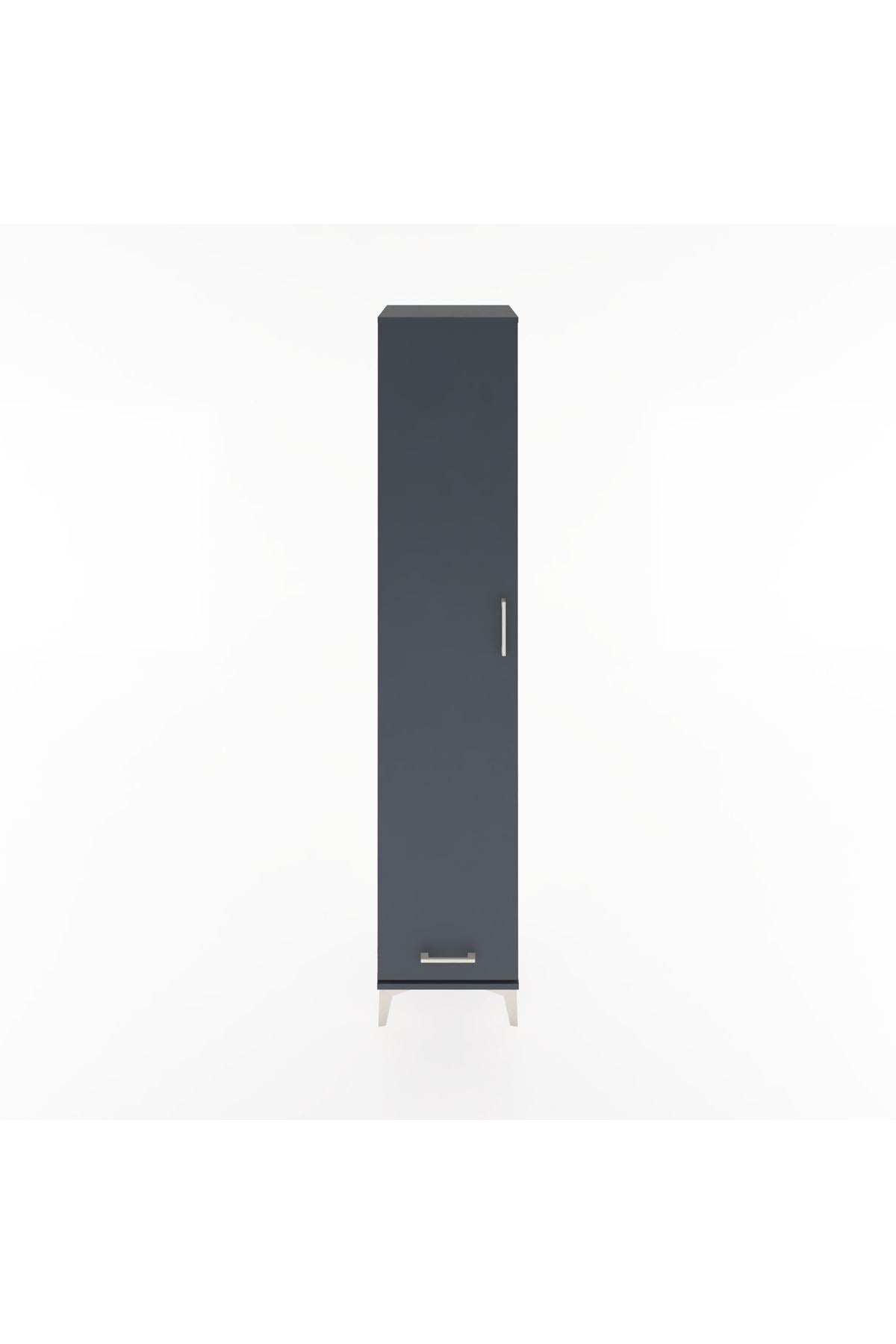Hyperion Dolap 3 Raflı Tek Çekmeceli Tek Askılı 44x44x221 - S61M003V5B