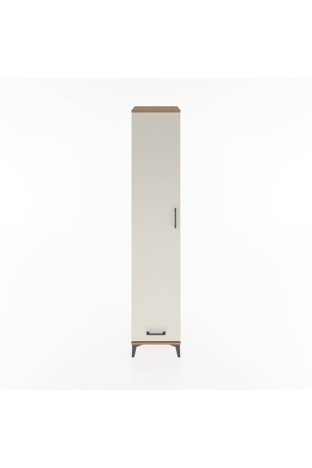 Hyperion Dolap 3 Raflı Tek Çekmeceli Tek Askılı 44x44x221 - S61M003V7B