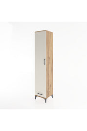 Hyperion Dolap 3 Raflı Tek Çekmeceli Tek Askılı 44x44x221 - S61M003V7B