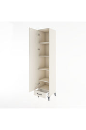 Hyperion Dolap 5 Raflı Tek Çekmeceli Tek Kapaklı 44x44x221 - S61M004V1B