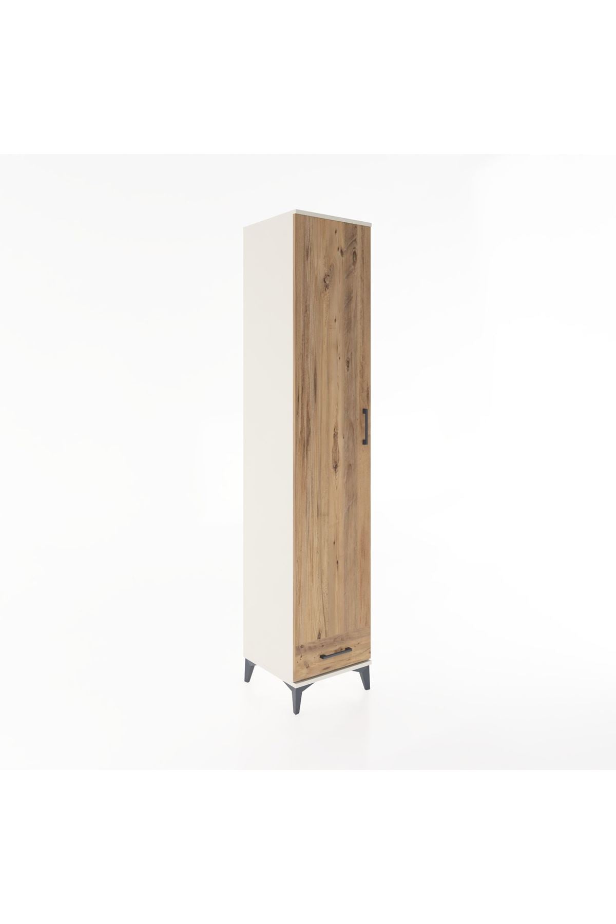 Hyperion Dolap 5 Raflı Tek Çekmeceli Tek Kapaklı 44x44x221 - S61M004V3B