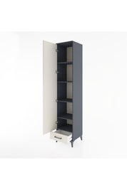 Hyperion Dolap 5 Raflı Tek Çekmeceli Tek Kapaklı 44x44x221 - S61M004V4B