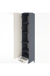 Hyperion Dolap 5 Raflı Tek Çekmeceli Tek Kapaklı 44x44x221 - S61M004V4B