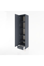 Hyperion Dolap 5 Raflı Tek Çekmeceli Tek Kapaklı 44x44x221 - S61M004V5B