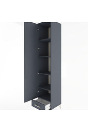 Hyperion Dolap 5 Raflı Tek Çekmeceli Tek Kapaklı 44x44x221 - S61M004V5B