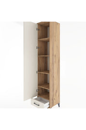 Hyperion Dolap 5 Raflı Tek Çekmeceli Tek Kapaklı 44x44x221 - S61M004V7B