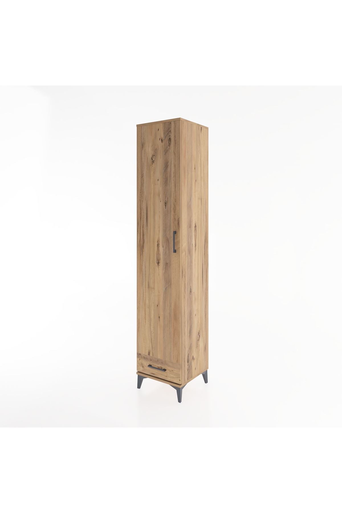 Hyperion Dolap 5 Raflı Tek Çekmeceli Tek Kapaklı 44x44x221 - S61M004V9B