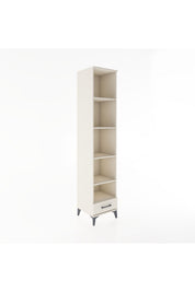 Hyperion Dolap 5 Raflı Tek Çekmeceli 44x44x221 - S61M005V1B