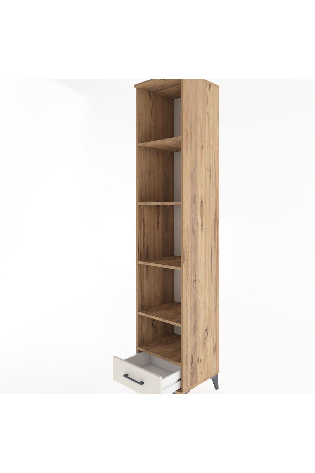 Hyperion Dolap 5 Raflı Tek Çekmeceli 44x44x221 - S61M005V7B