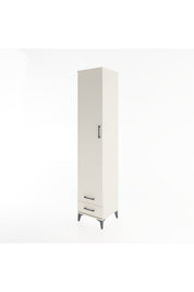 Hyperion Dolap 3 Raflı 2 Çekmeceli Tek Askılı 44x44x221 - S61M009V1B