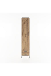 Hyperion Dolap 3 Raflı 2 Çekmeceli Tek Askılı 44x44x221 - S61M009V3B