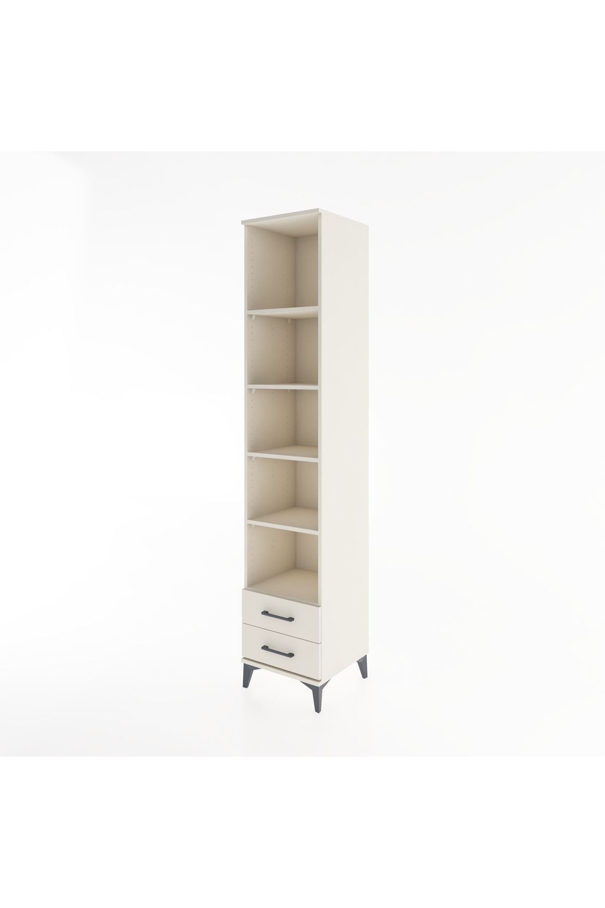 Hyperion Dolap 5 Raflı 2 Çekmeceli 44x44x221 - S61M011V1B