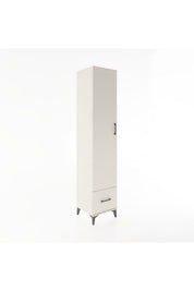 Hyperion Dolap 3 Raflı Tek Çekmeceli Tek Askılı 44x44x221 - S61M012V1B