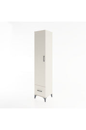 Hyperion Dolap 3 Raflı Tek Çekmeceli Tek Askılı 44x44x221 - S61M012V1B