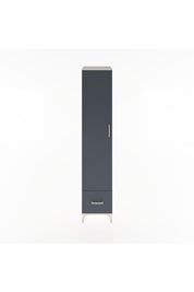Hyperion Dolap 3 Raflı Tek Çekmeceli Tek Askılı 44x44x221 - S61M012V2B