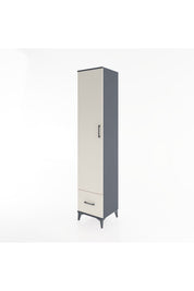 Hyperion Dolap 3 Raflı Tek Çekmeceli Tek Askılı 44x44x221 - S61M012V4B