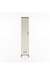 Hyperion Dolap 3 Raflı Tek Çekmeceli Tek Askılı 44x44x221