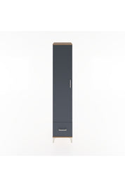 Hyperion Dolap 3 Raflı Tek Çekmeceli Tek Askılı 44x44x221 - S61M012V8B