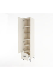 Hyperion Dolap 5 Raflı Tek Çekmeceli Tek Kapaklı 44x44x221 - S61M013V1B