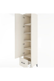 Hyperion Dolap 5 Raflı Tek Çekmeceli Tek Kapaklı 44x44x221 - S61M013V1B