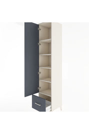 Hyperion Dolap 5 Raflı Tek Çekmeceli Tek Kapaklı 44x44x221 - S61M013V2B