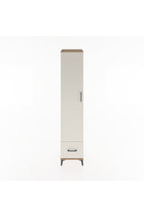Hyperion Dolap 5 Raflı Tek Çekmeceli Tek Kapaklı 44x44x221