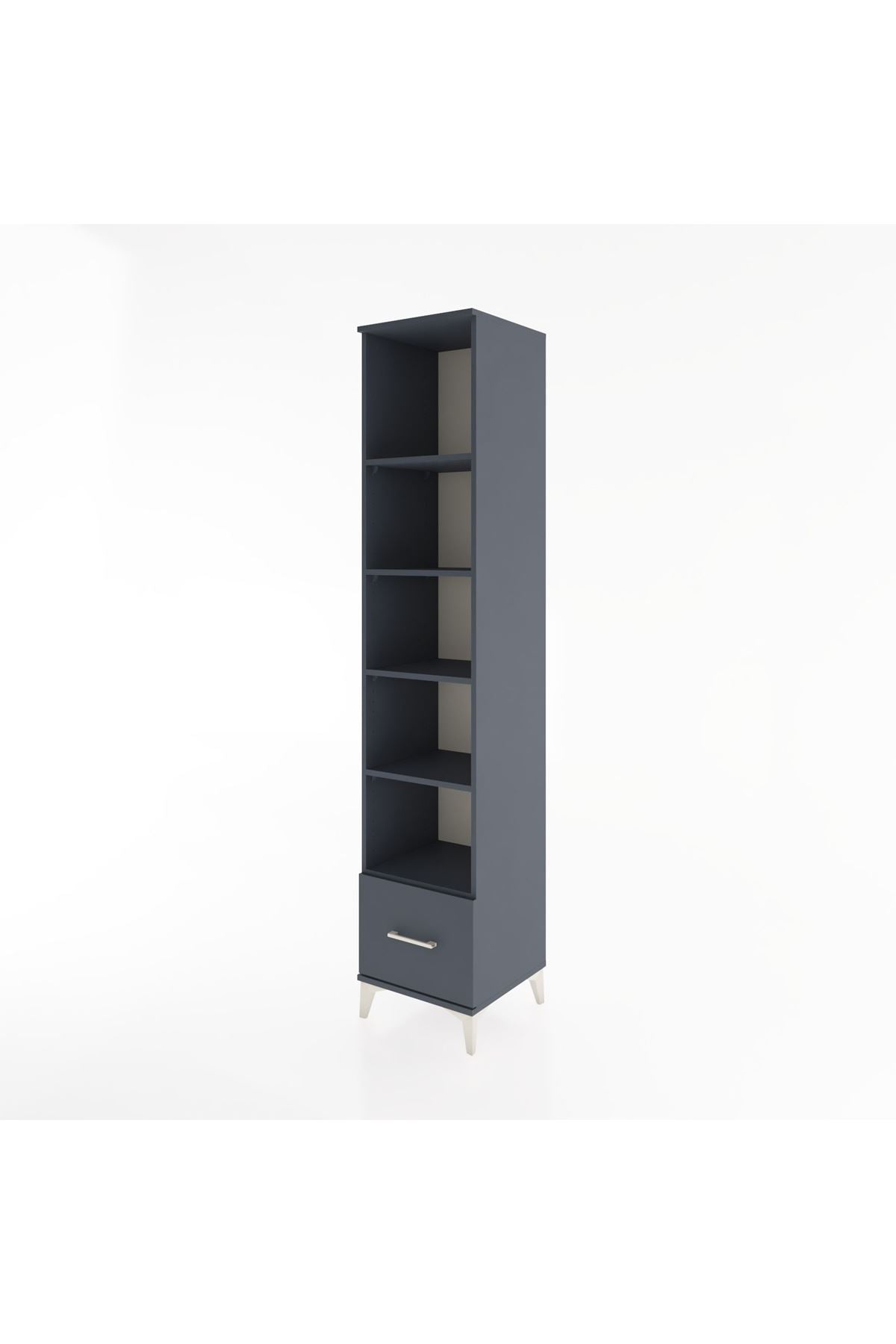 Hyperion Dolap 5 Raflı Tek Çekmeceli 44x44x221 - S61M014V5B