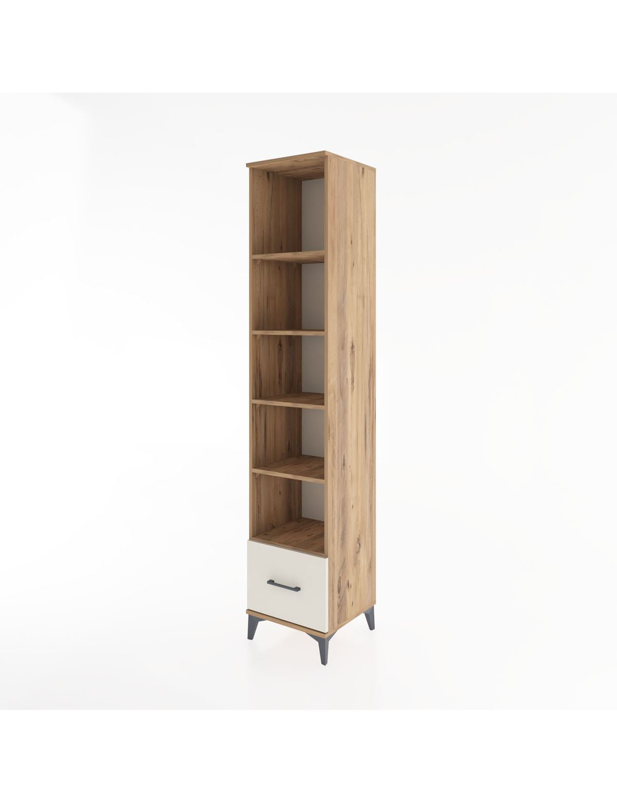 Hyperion Dolap 5 Raflı Tek Çekmeceli 44x44x221 - S61M014V7B