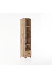 Hyperion Dolap 5 Raflı Tek Çekmeceli 44x44x221 - S61M014V9B