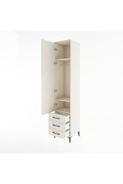 Hyperion Dolap 3 Raflı 3 Çekmeceli Tek Askılı 44x44x221 - S61M017V1B