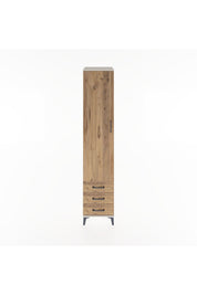 Hyperion Dolap 3 Raflı 3 Çekmeceli Tek Askılı 44x44x221 - S61M017V3B